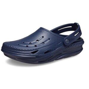New Men Crocs Off Grid Clogs, Blue - Size M7 / W9